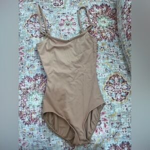NWOT Capezio nude dance leotard